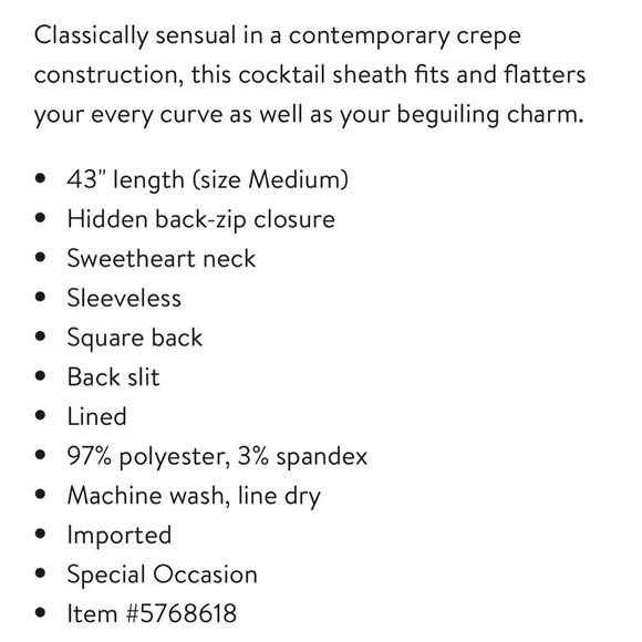 NWT Dress the Population Nicole dress in burgundy size small - Picture 7 of 7